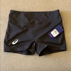 NWT ASICS Volleyball Shorts (Spandex)